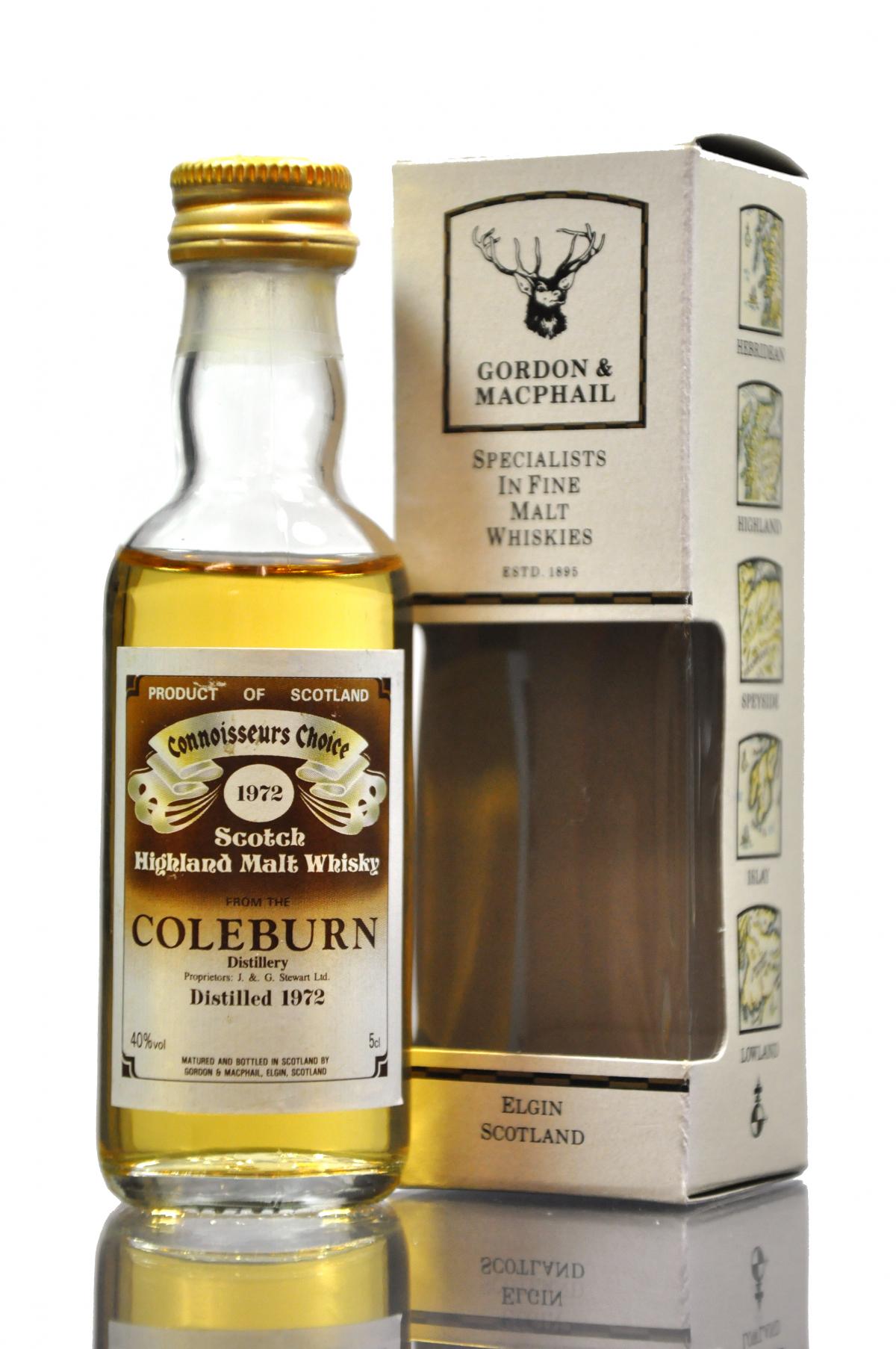 Coleburn 1972 - Connoisseurs Choice Miniature