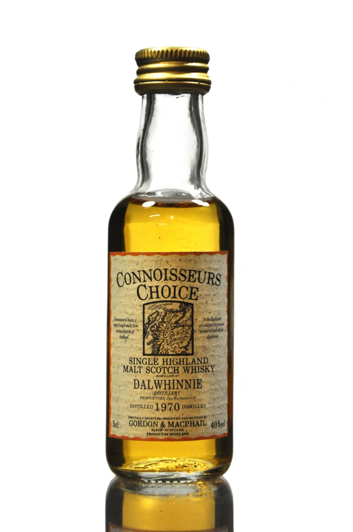 Dalwhinnie 1970 - Connoisseurs Choice Miniature