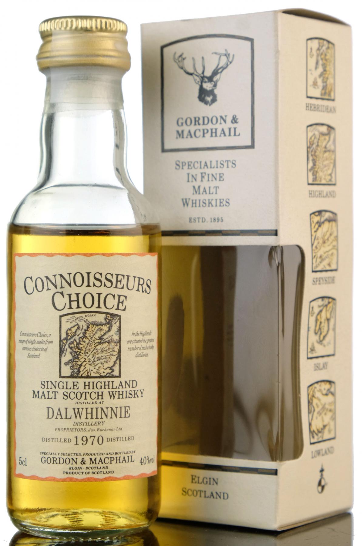 Dalwhinnie 1970 - Connoisseurs Choice Miniature