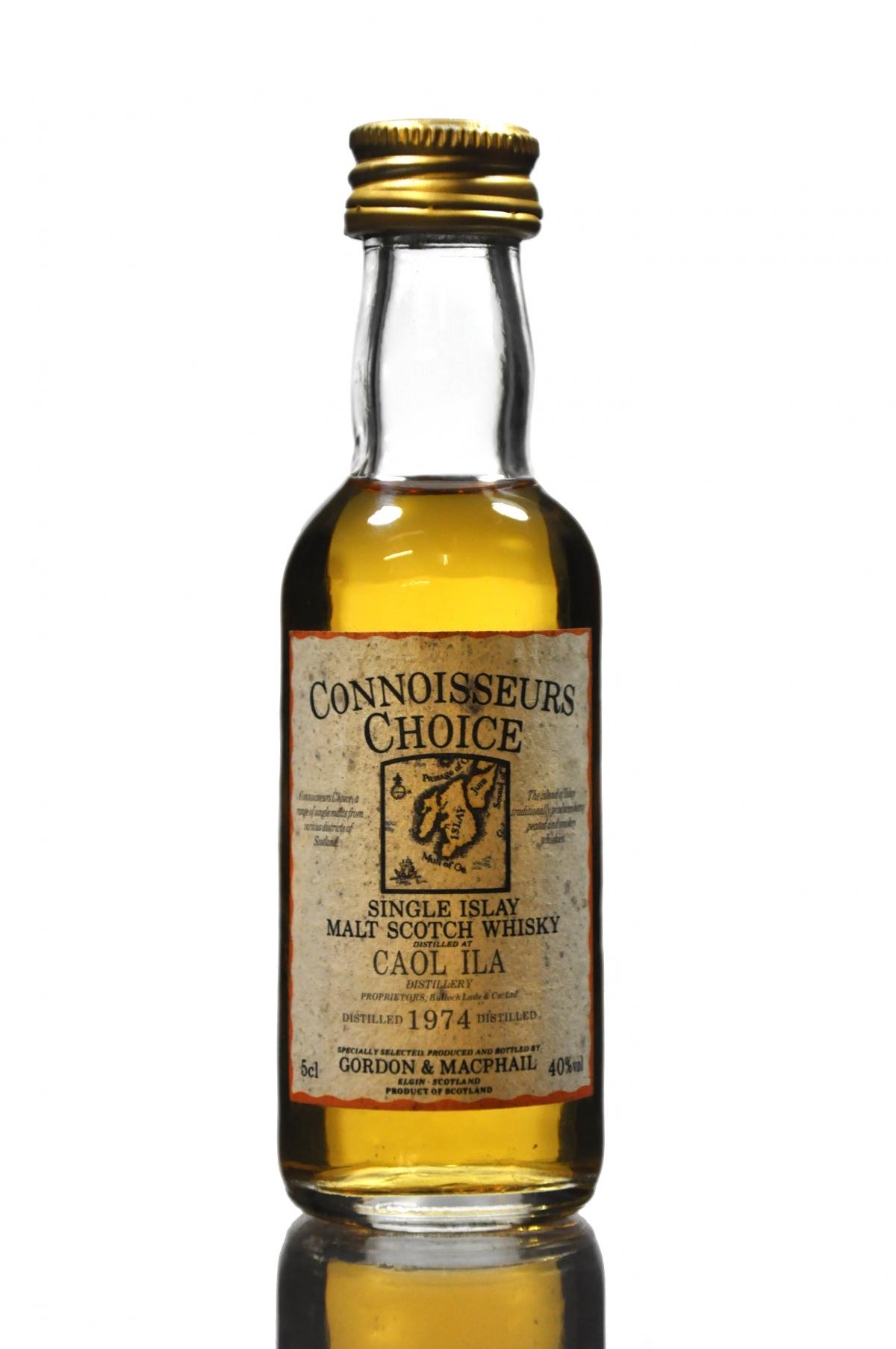 Caol Ila 1974 - Connoisseurs Choice Miniature