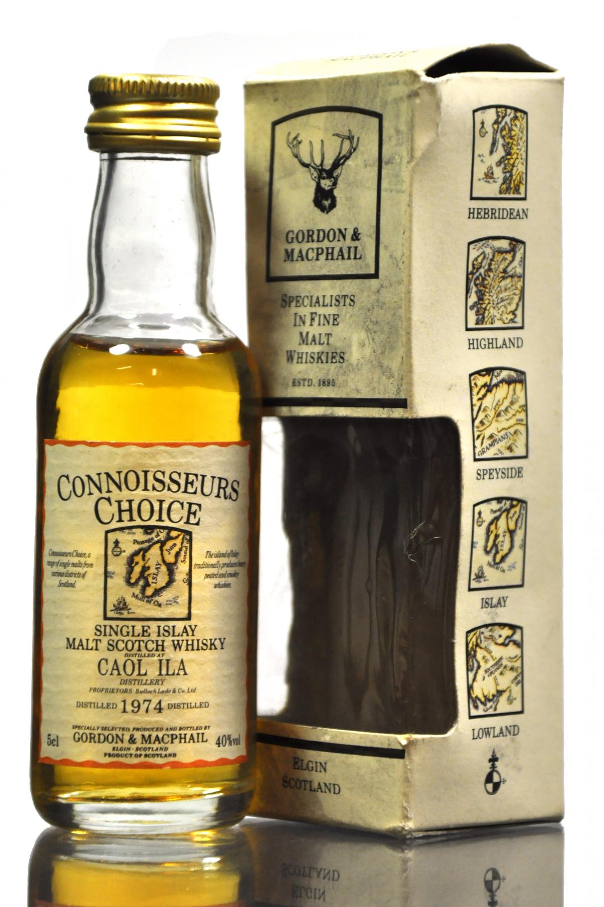 Caol Ila 1974 - Connoisseurs Choice Miniature