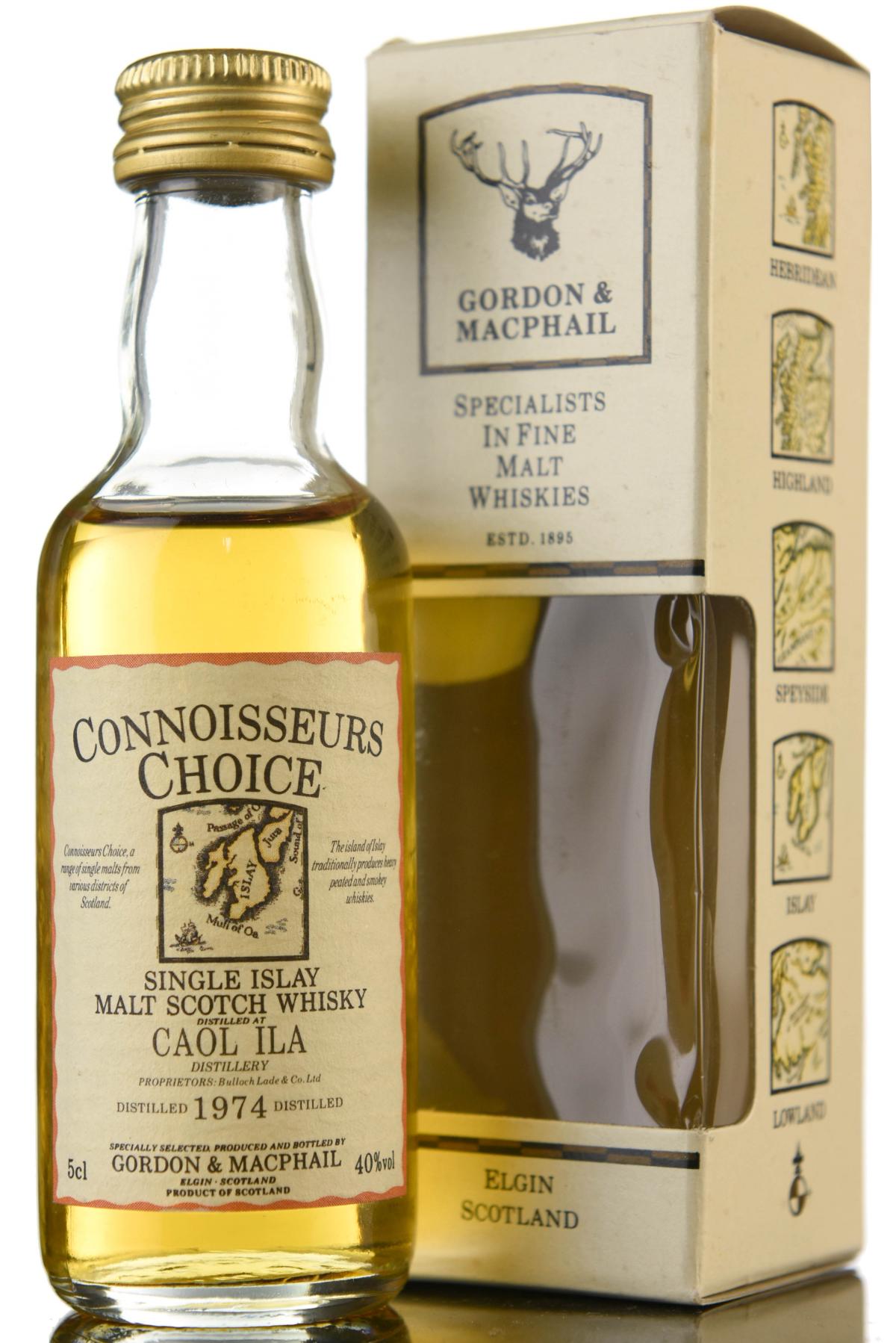 Caol Ila 1974 - Connoisseurs Choice Miniature