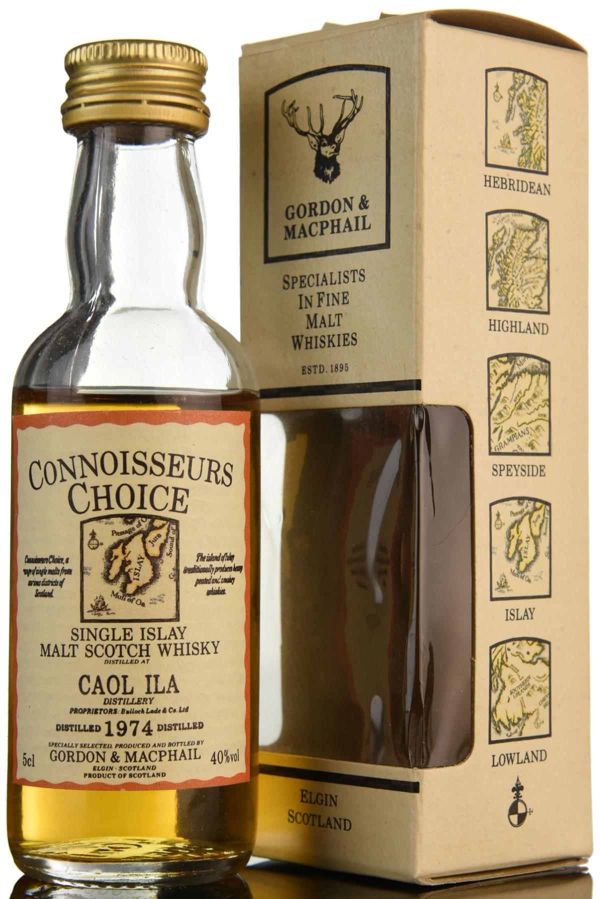 Caol Ila 1974 - Connoisseurs Choice Miniature