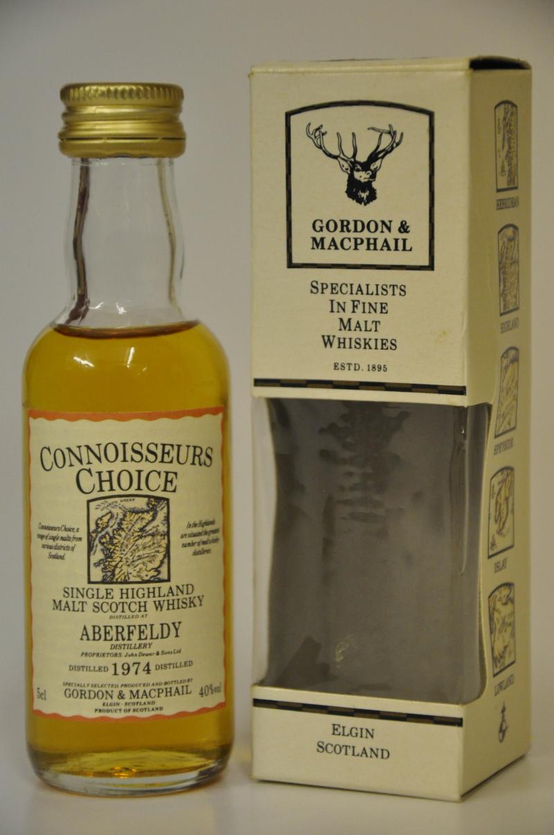 Aberfeldy 1974 - Connoisseurs Choice Miniature