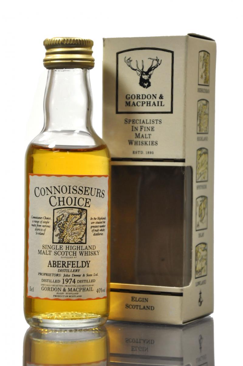 Aberfeldy 1974 - Connoisseurs Choice Miniature