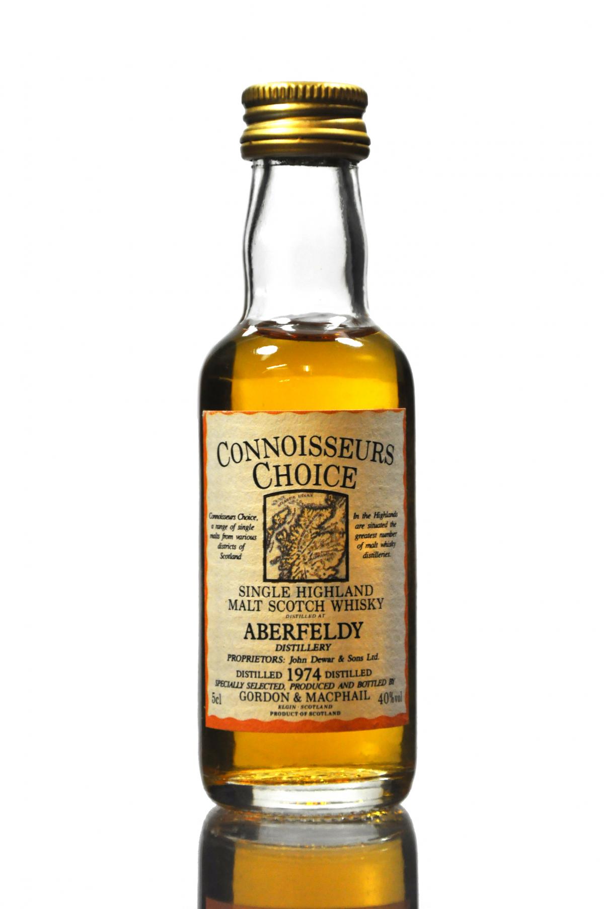 Aberfeldy 1974 - Connoisseurs Choice Miniature