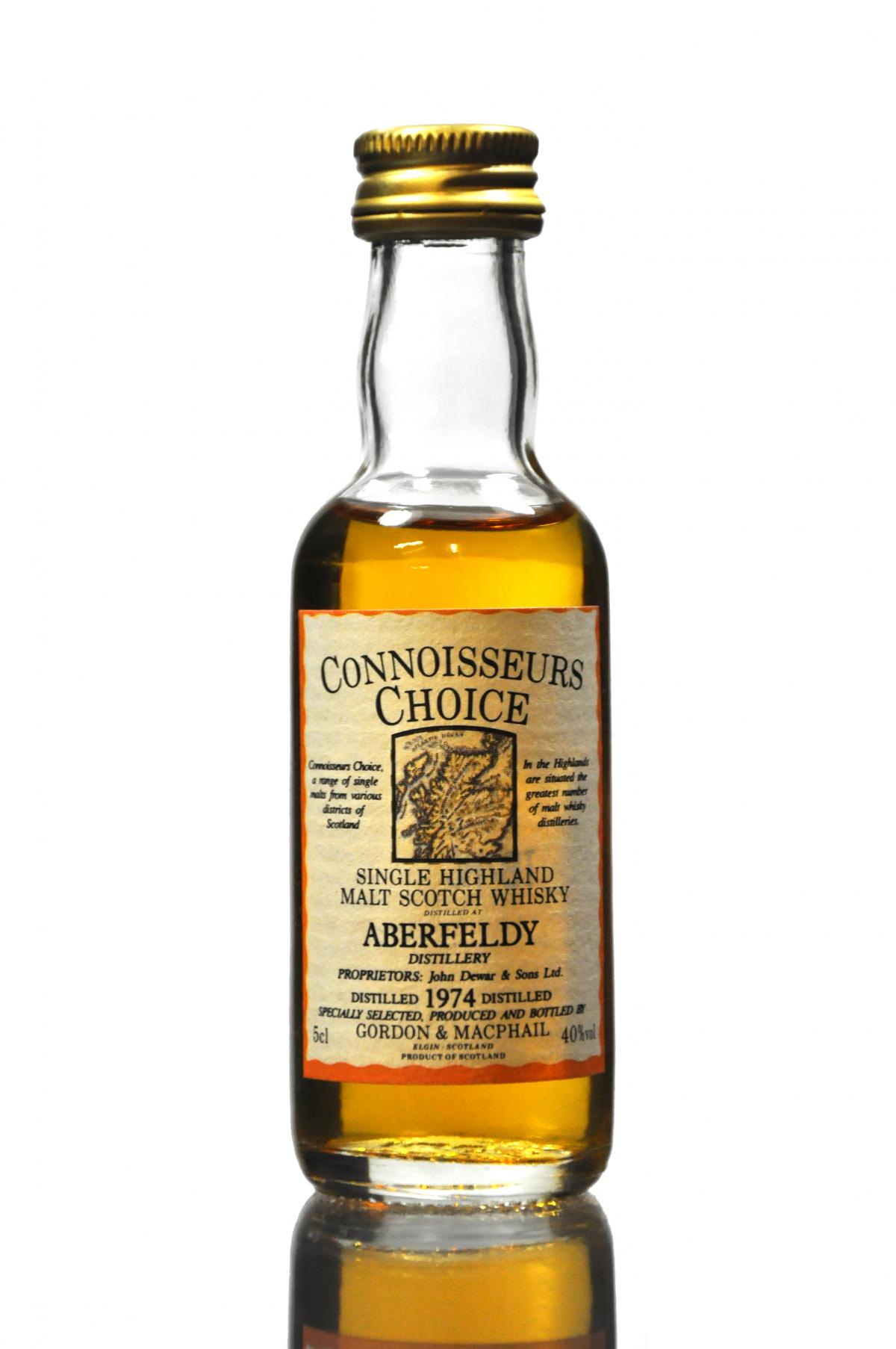 Aberfeldy 1974 - Connoisseurs Choice Miniature