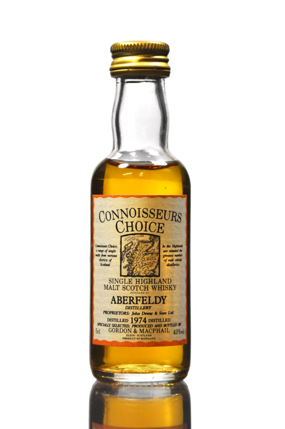 Aberfeldy 1974 - Connoisseurs Choice Miniature