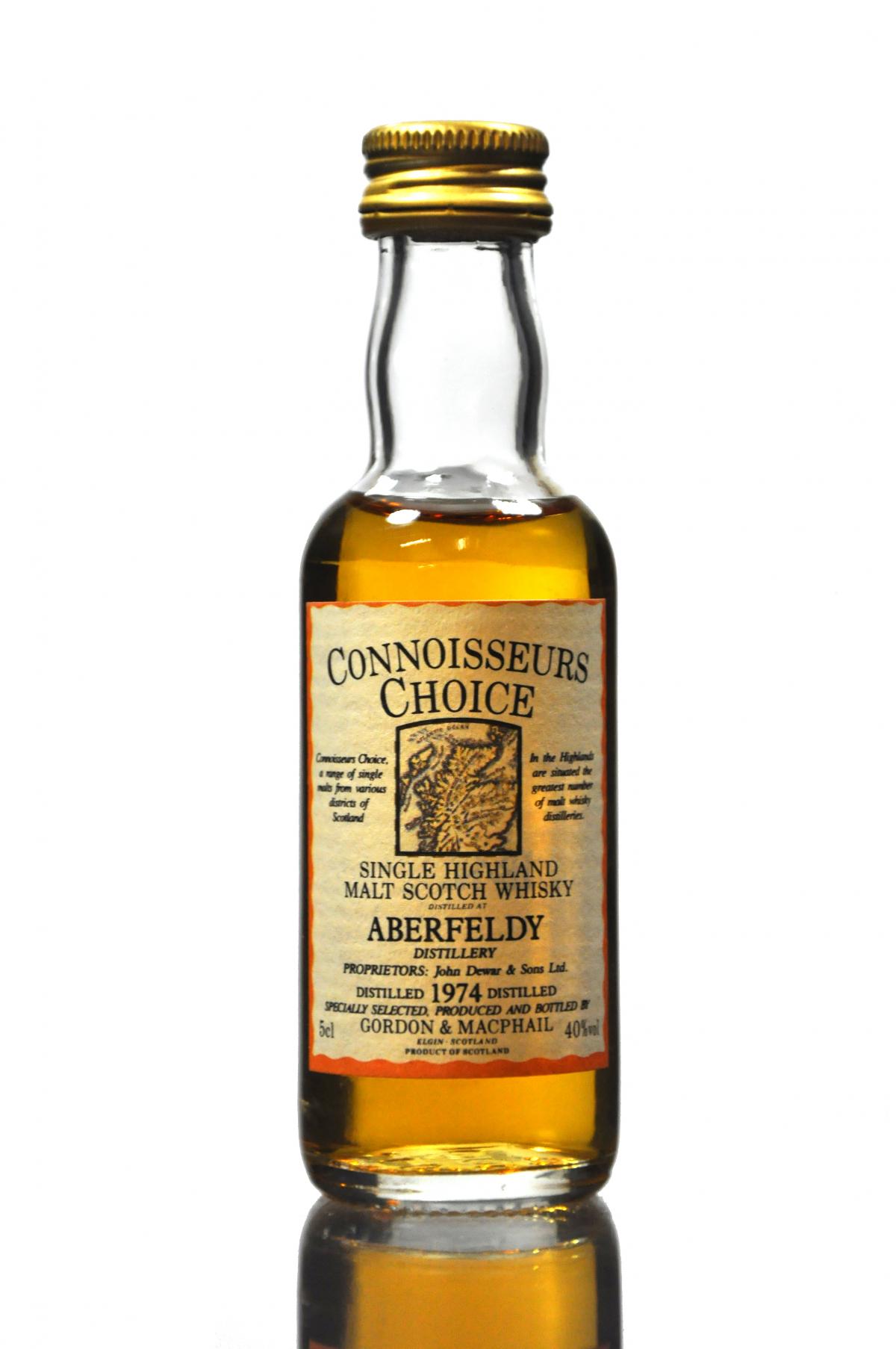 Aberfeldy 1974 - Connoisseurs Choice Miniature