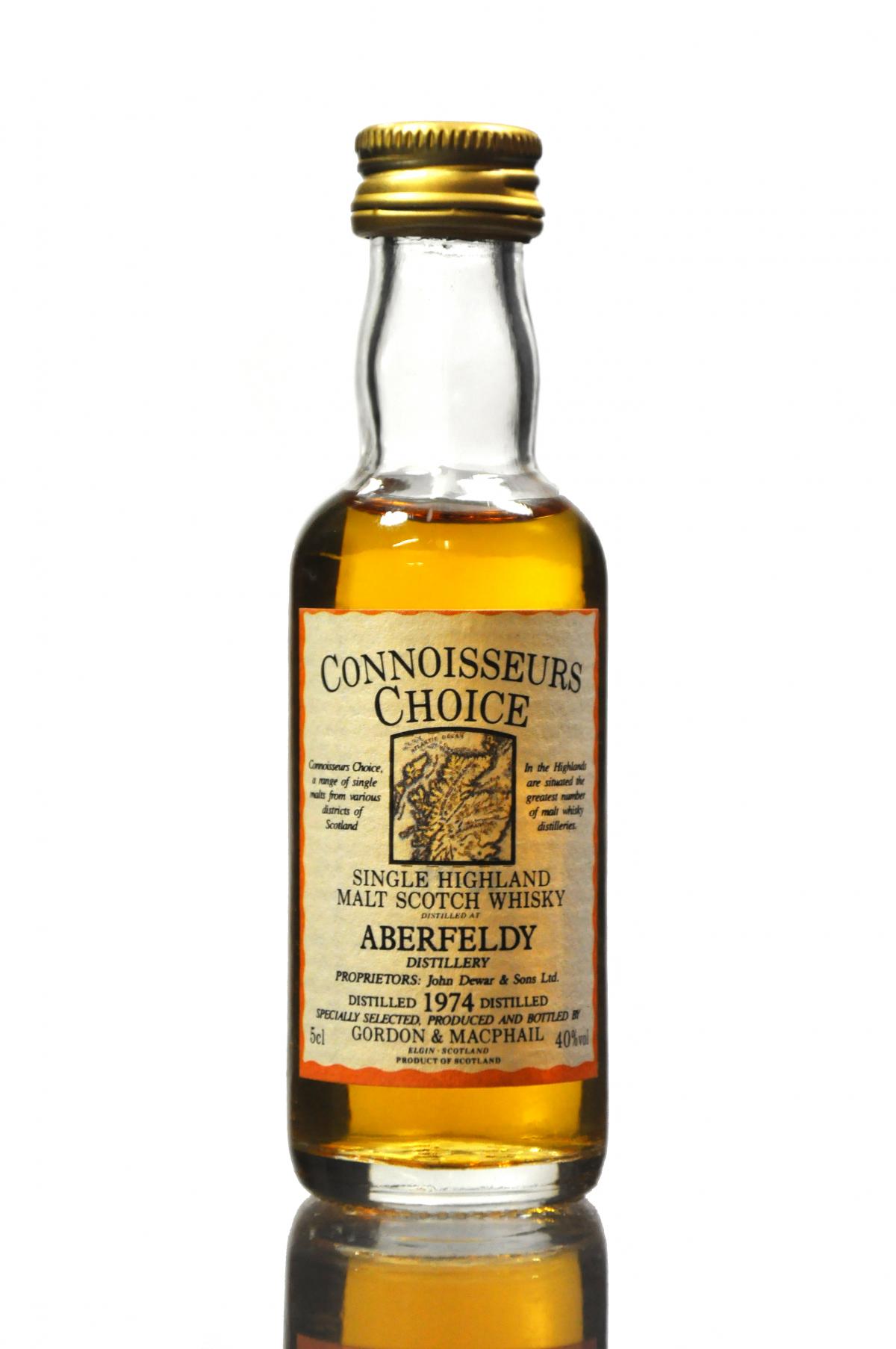 Aberfeldy 1974 - Connoisseurs Choice Miniature