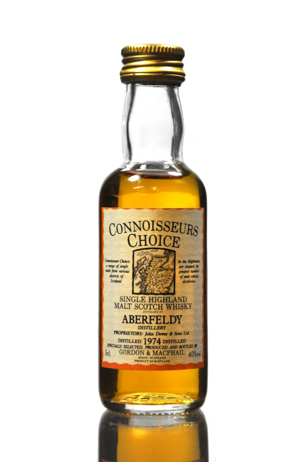 Aberfeldy 1974 - Connoisseurs Choice Miniature