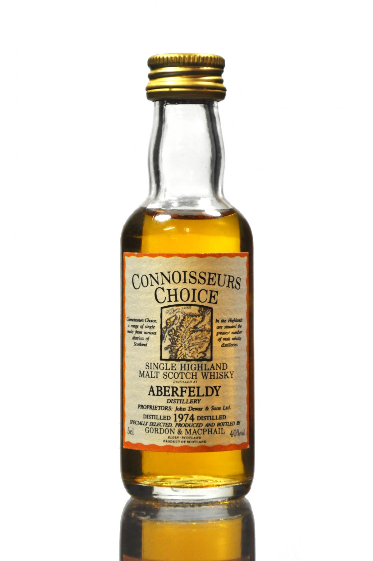 Aberfeldy 1974 - Connoisseurs Choice Miniature