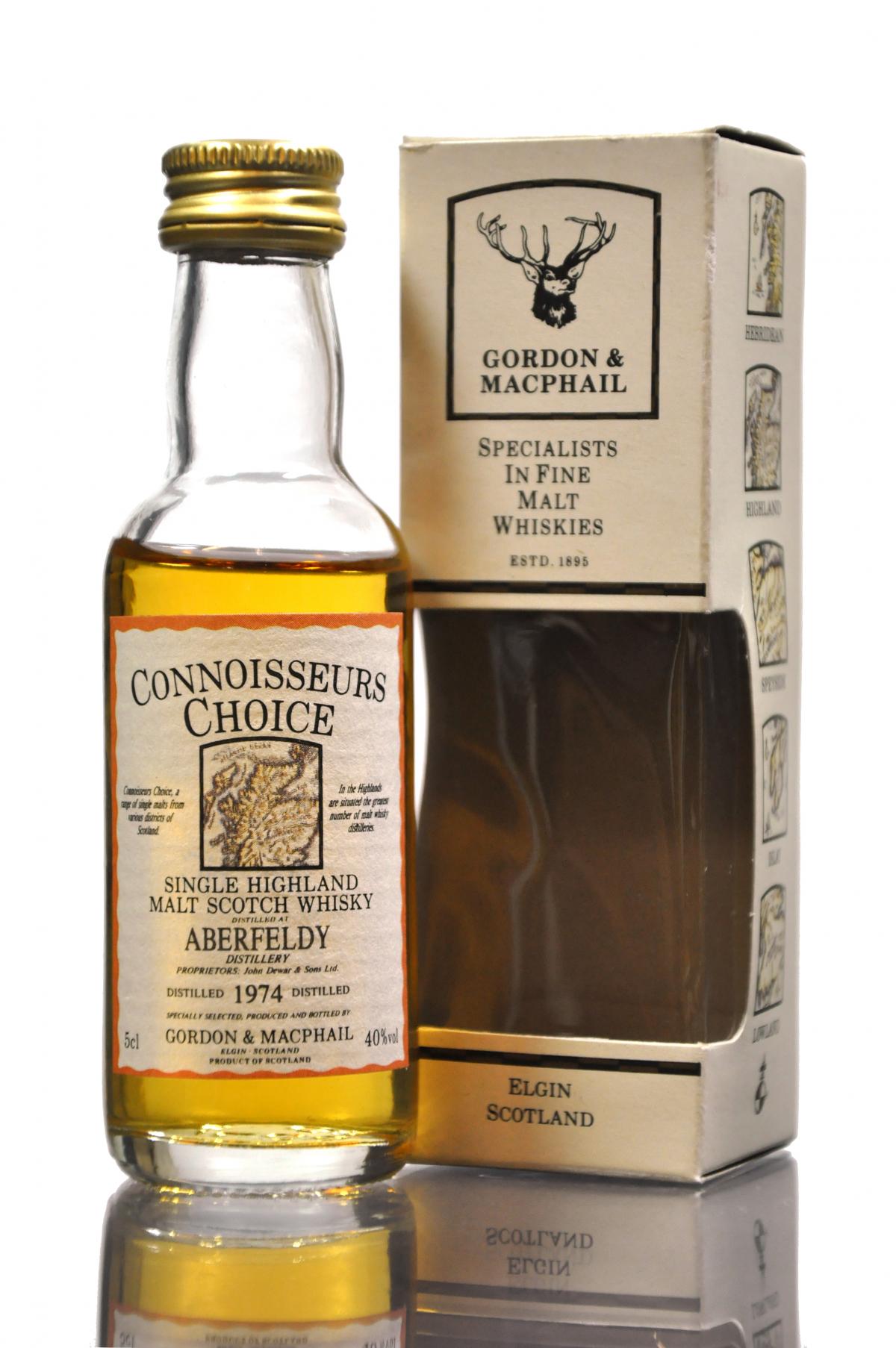 Aberfeldy 1974 - Connoisseurs Choice Miniature