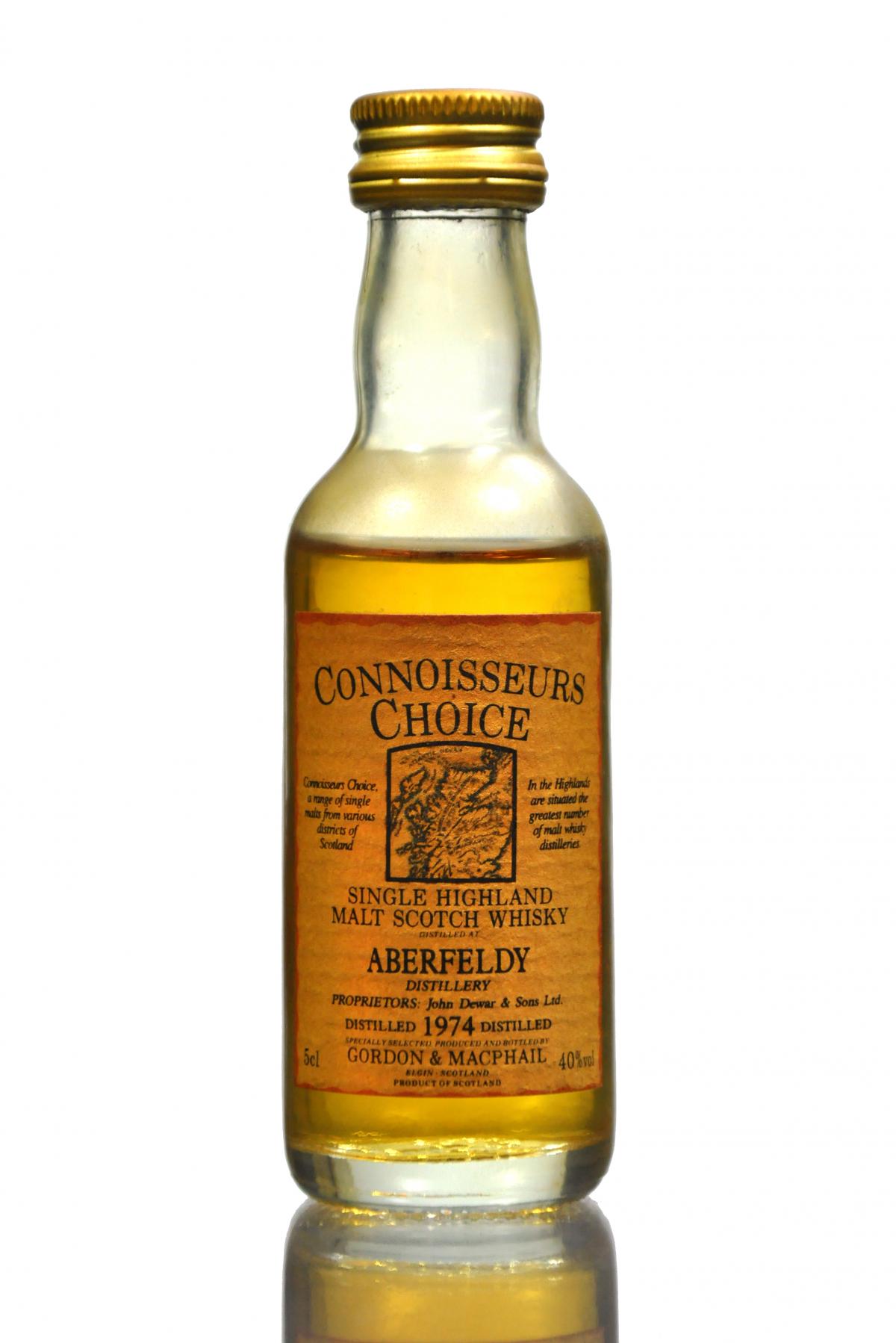 Aberfeldy 1974 - Connoisseurs Choice Miniature