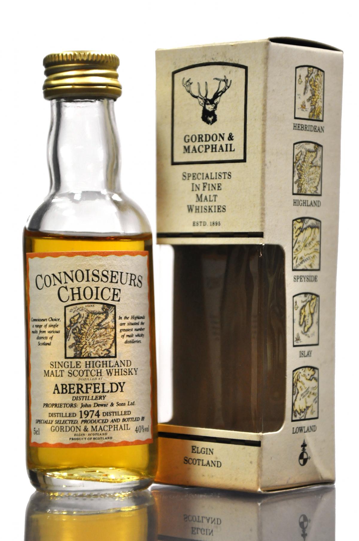 Aberfeldy 1974 - Connoisseurs Choice Miniature