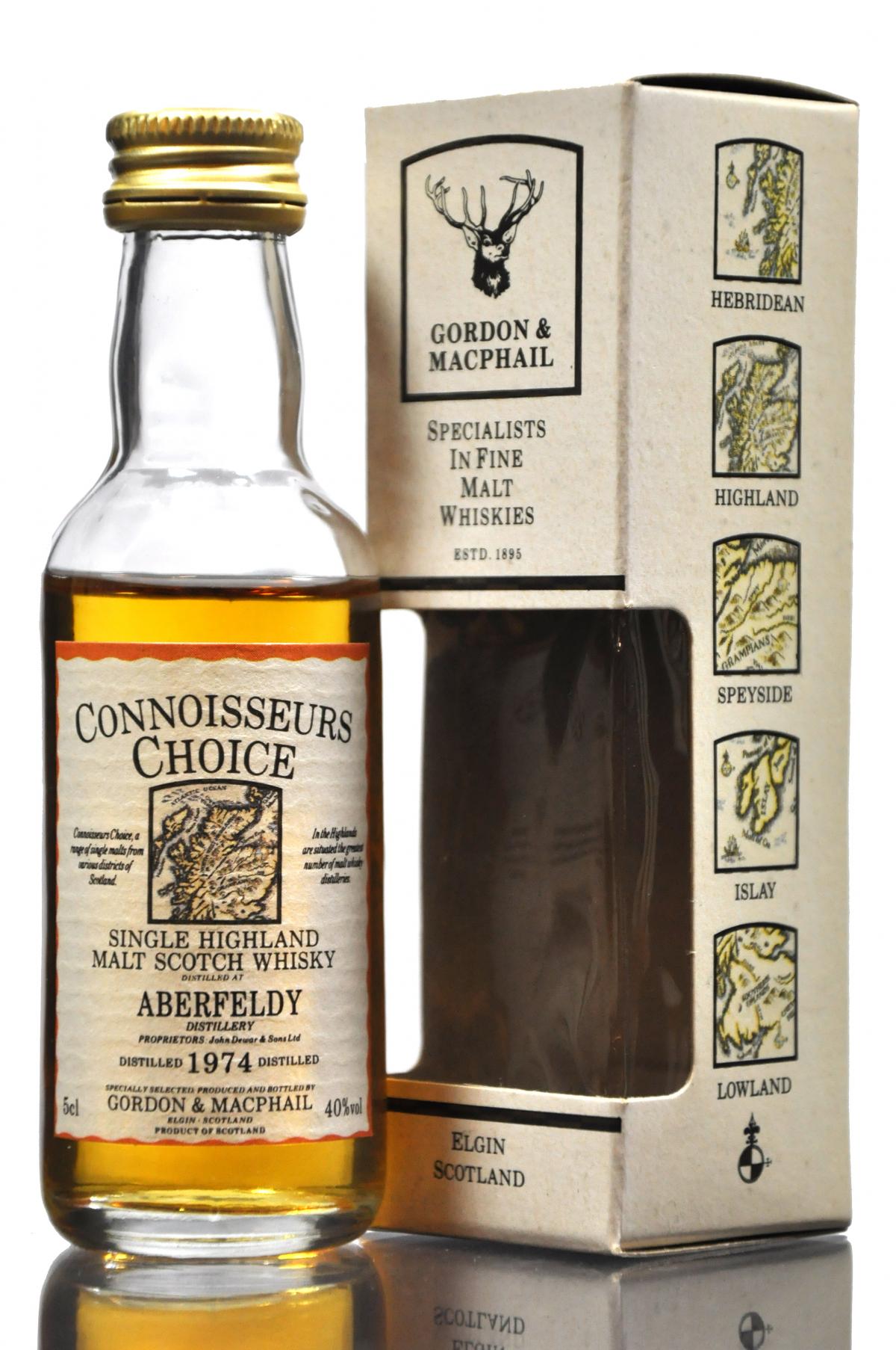 Aberfeldy 1974 - Connoisseurs Choice Miniature
