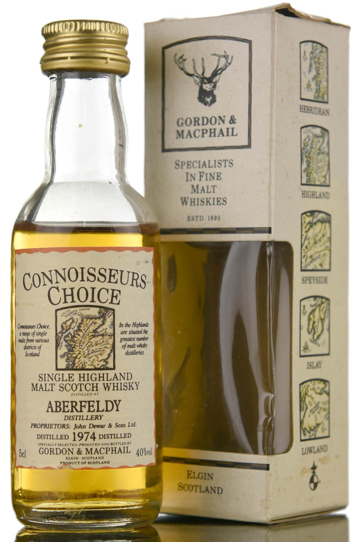 Aberfeldy 1974 - Connoisseurs Choice Miniature