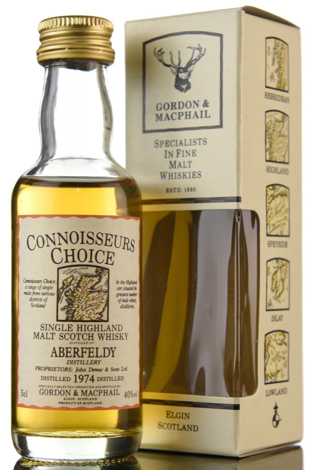 Aberfeldy 1974 - Connoisseurs Choice Miniature