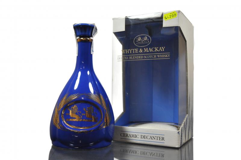 Whyte & MacKay Ceramic Decanter- 1980s