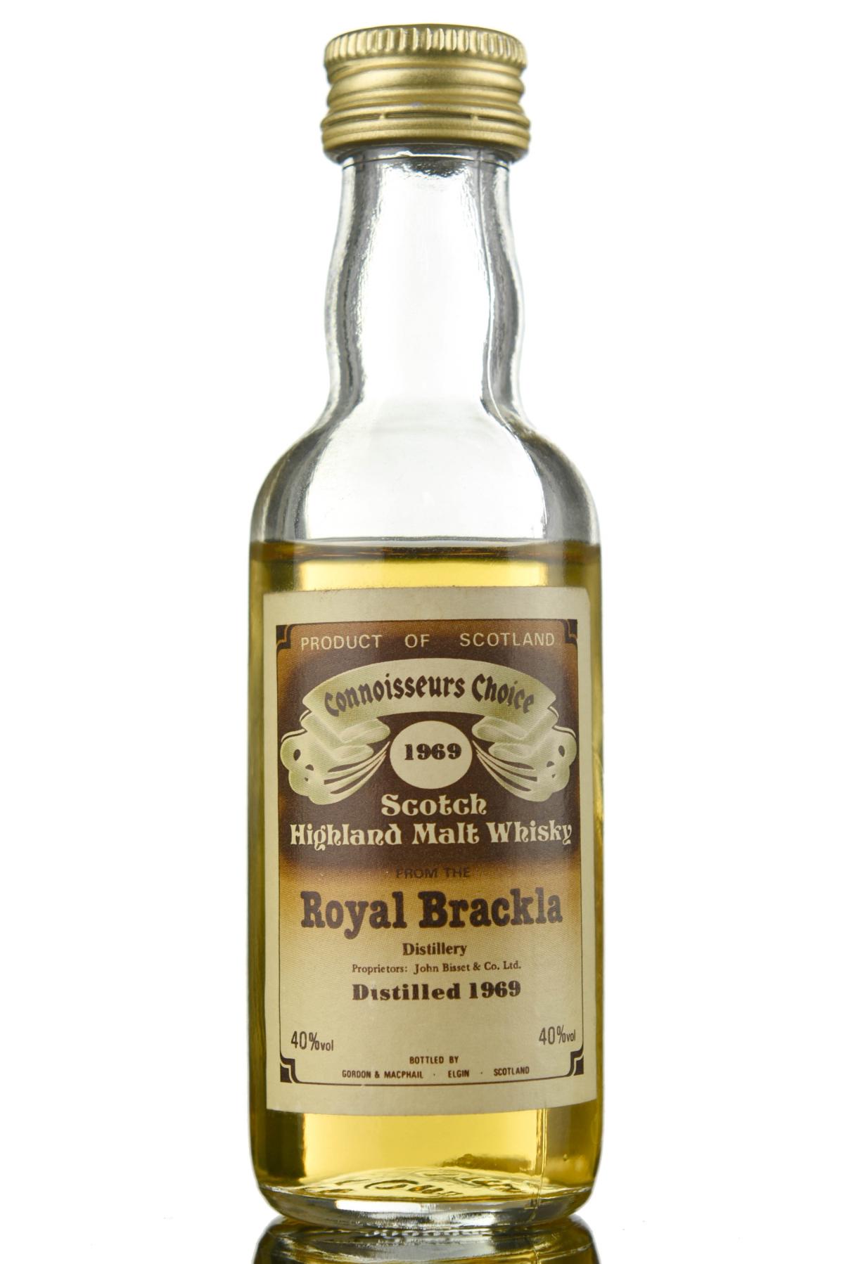 Royal Brackla 1969 - Connoisseurs Choice Miniature