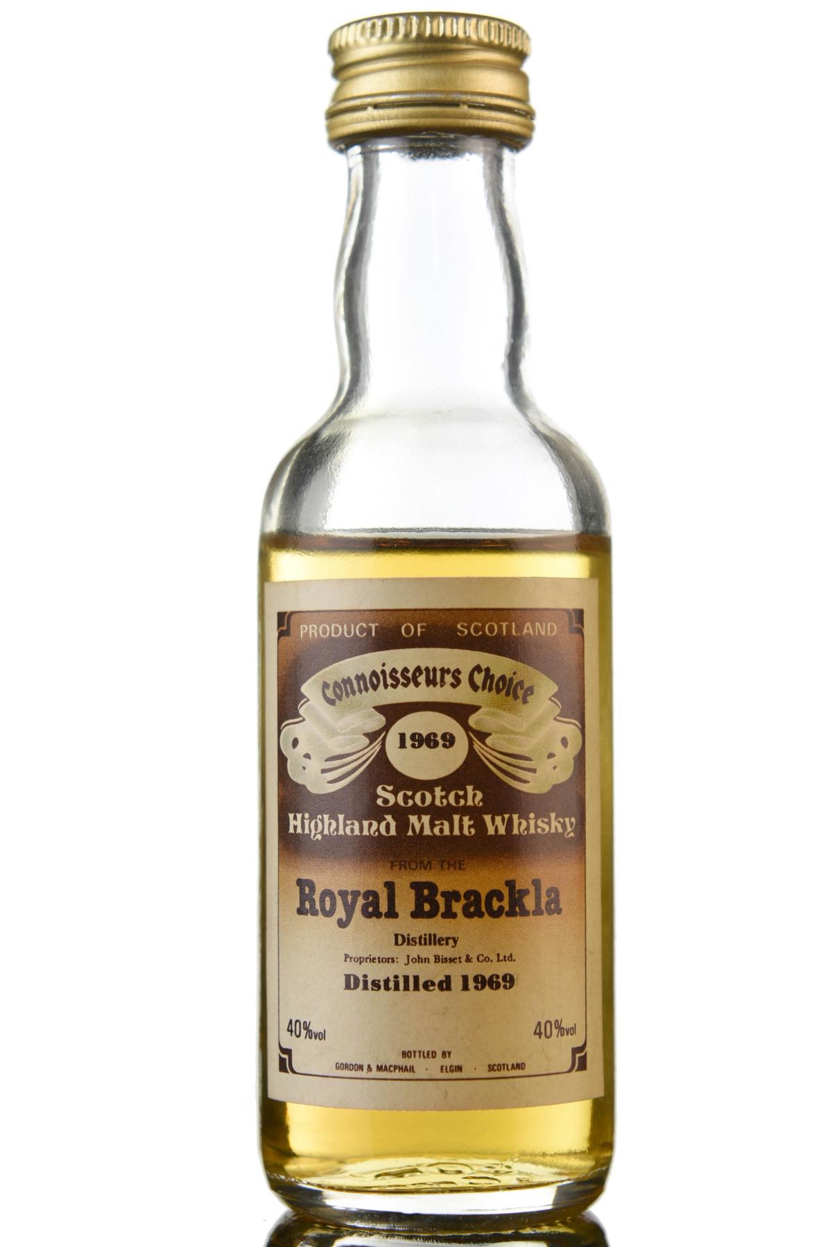 Royal Brackla 1969 - Connoisseurs Choice Miniature