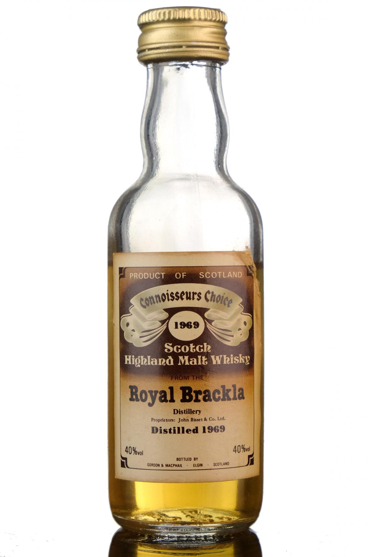 Royal Brackla 1969 - Connoisseurs Choice Miniature