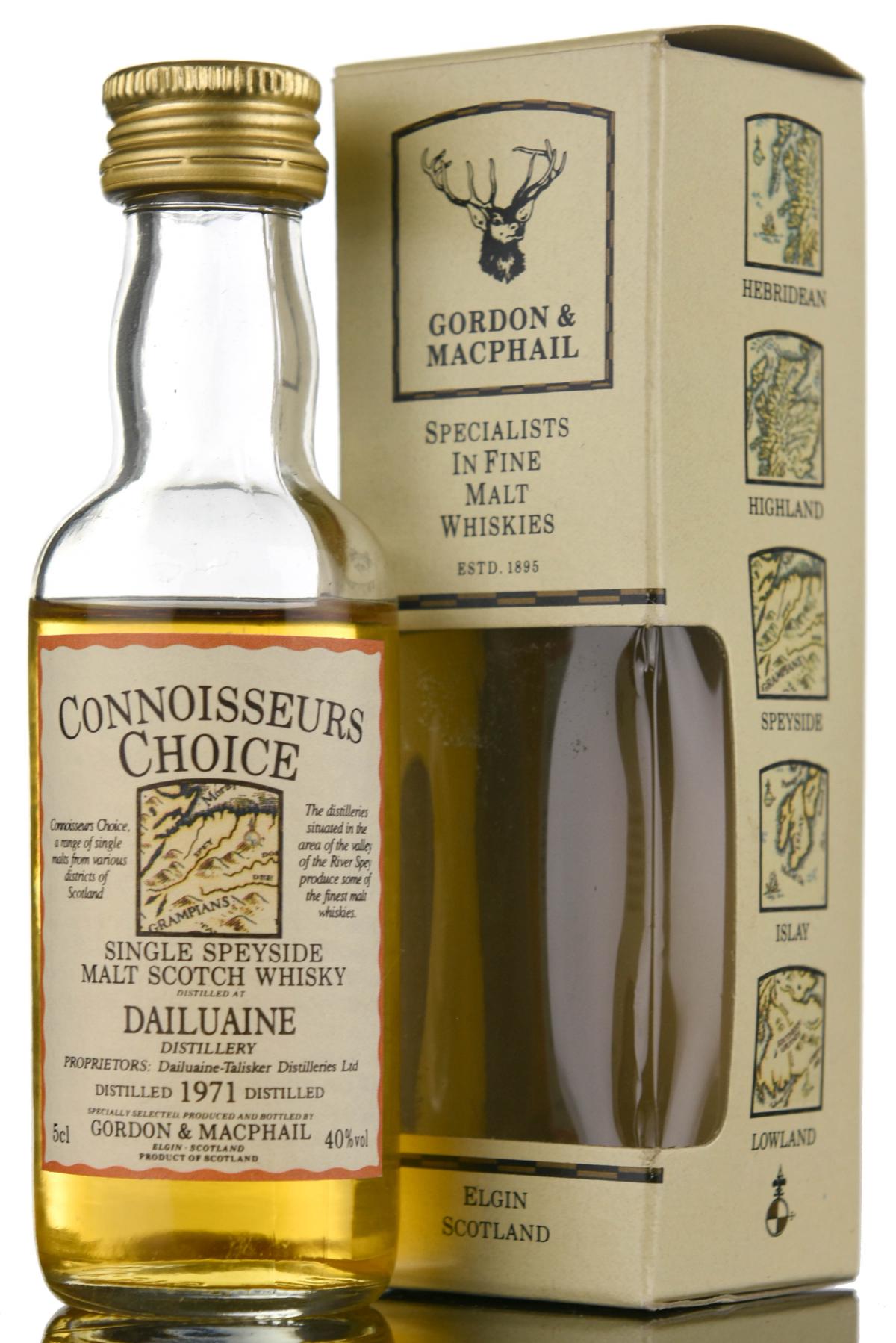 Dailuaine 1971 - Connoisseurs Choice Miniature