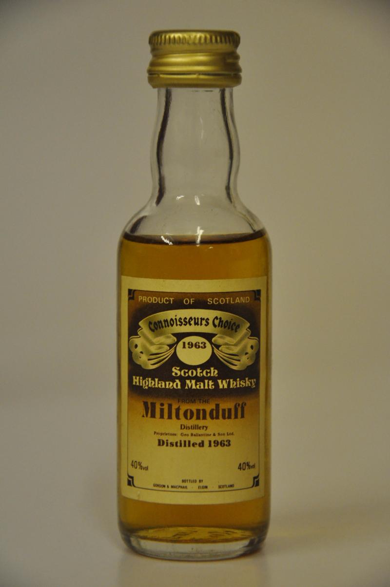 Miltonduff 1963 - Connoisseurs Choice Miniature