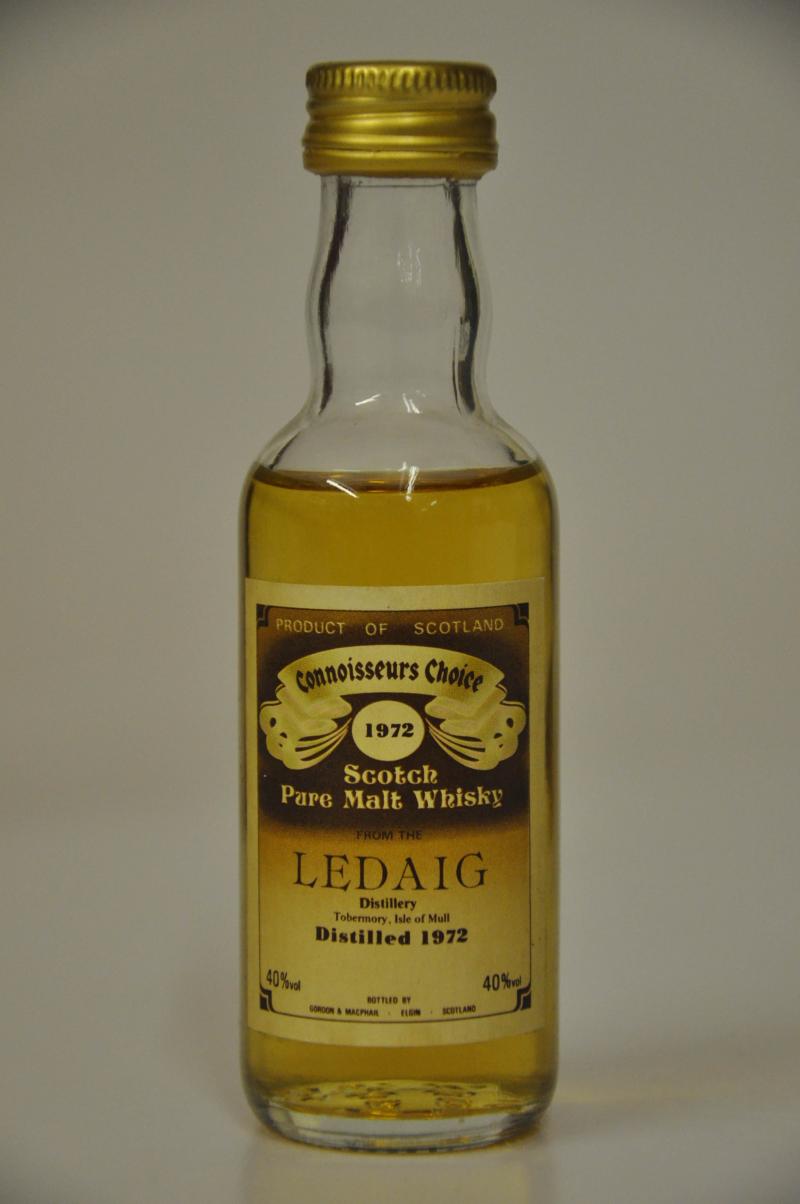 Ledaig 1972 - Connoisseurs Choice Miniature