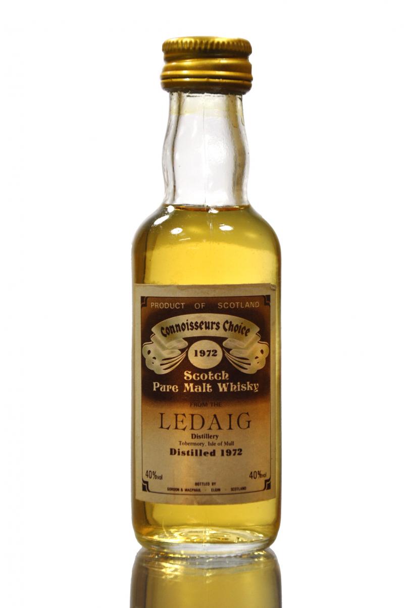 Ledaig 1972 - Connoisseurs Choice Miniature