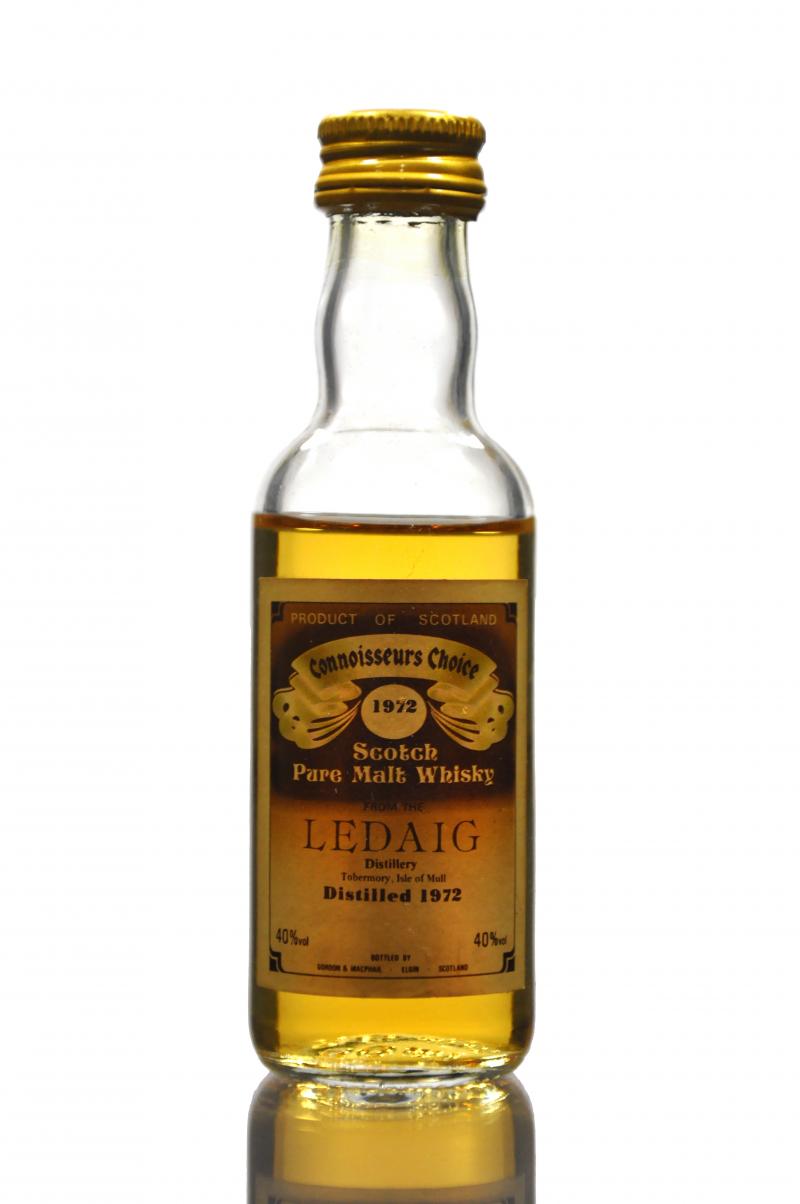 Ledaig 1972 - Connoisseurs Choice Miniature