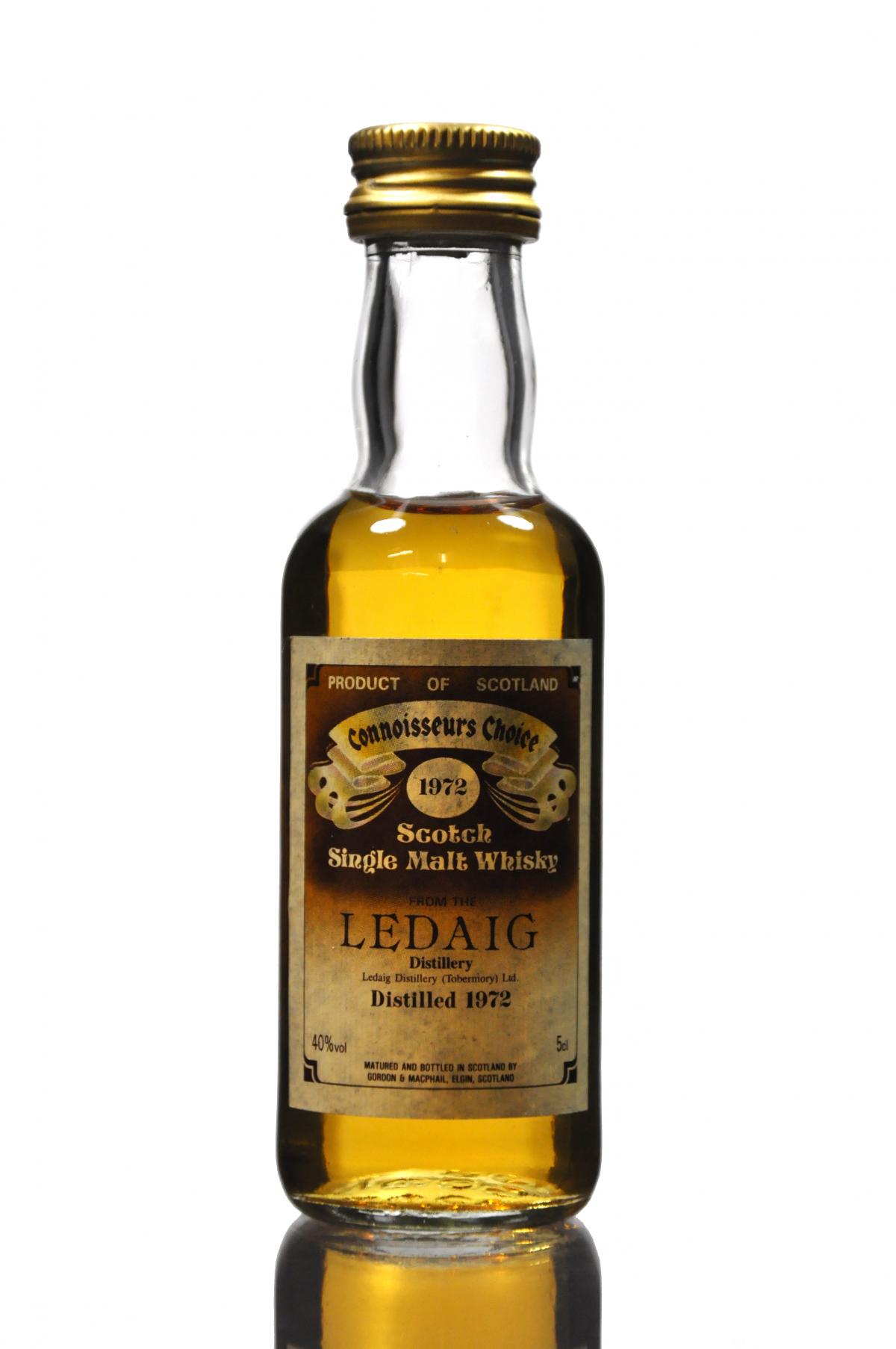 Ledaig 1972 - Connoisseurs Choice Miniature