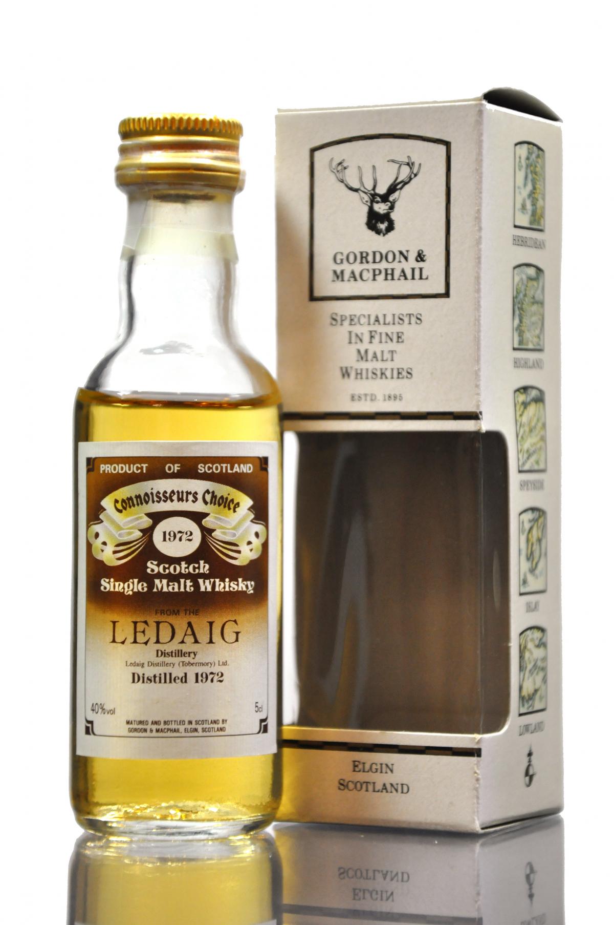 Ledaig 1972 - Connoisseurs Choice Miniature