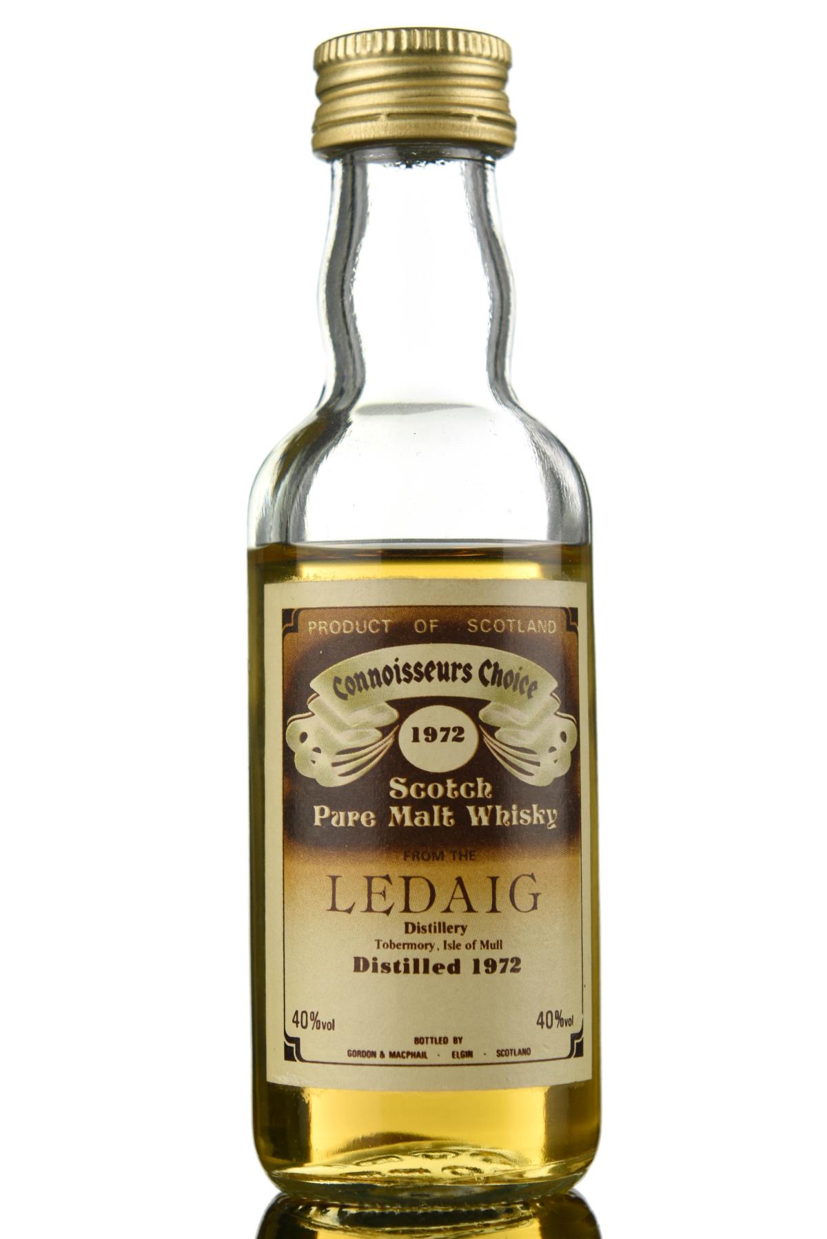 Ledaig 1972 - Connoisseurs Choice Miniature