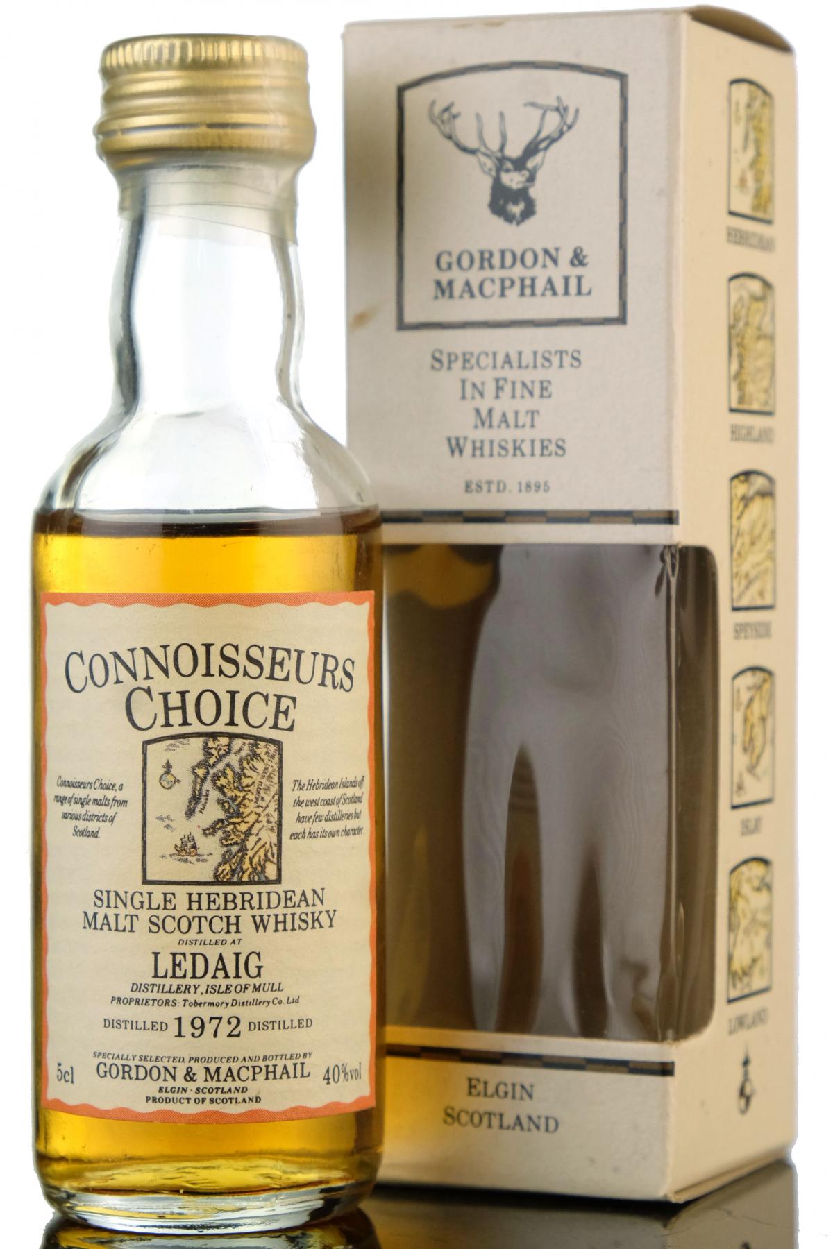 Ledaig 1972 - Connoisseurs Choice Miniature