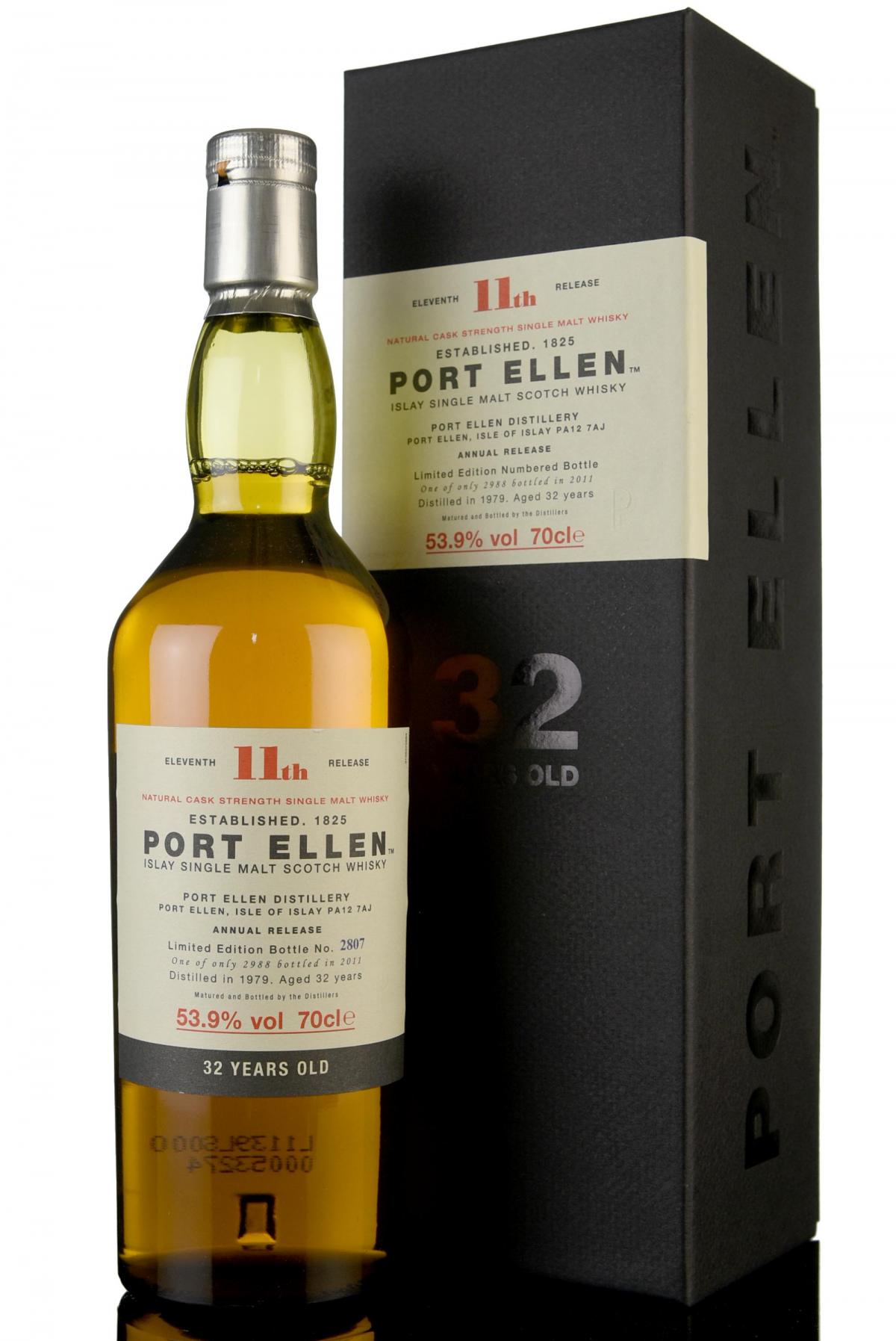 Port Ellen 1979-2011 - 32 Year Old - 11th Release