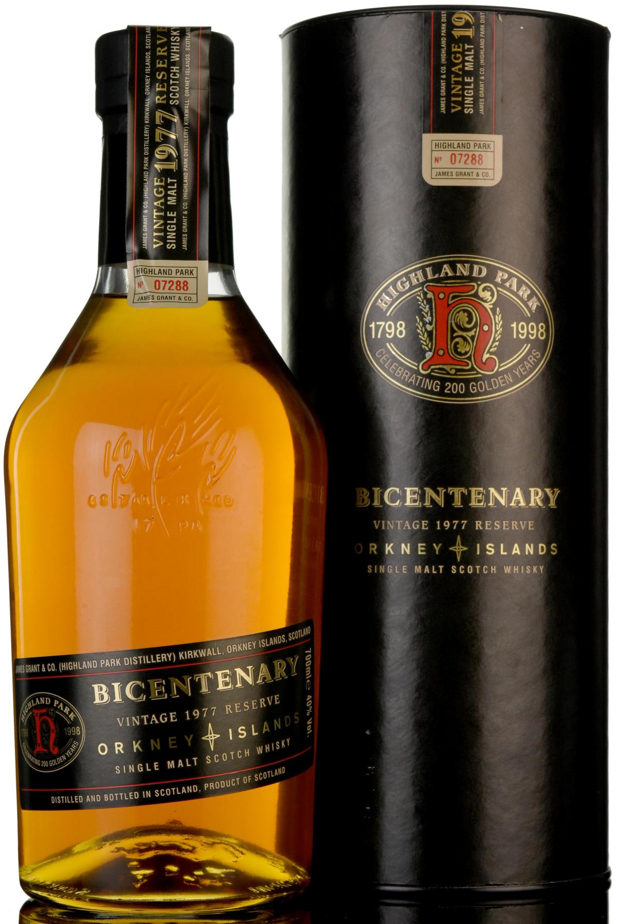 Highland Park 1977 - Bicentenary