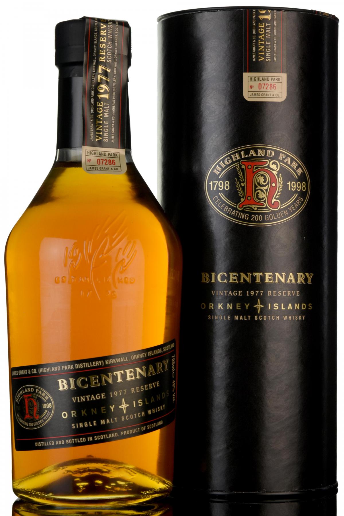 Highland Park 1977 - Bicentenary