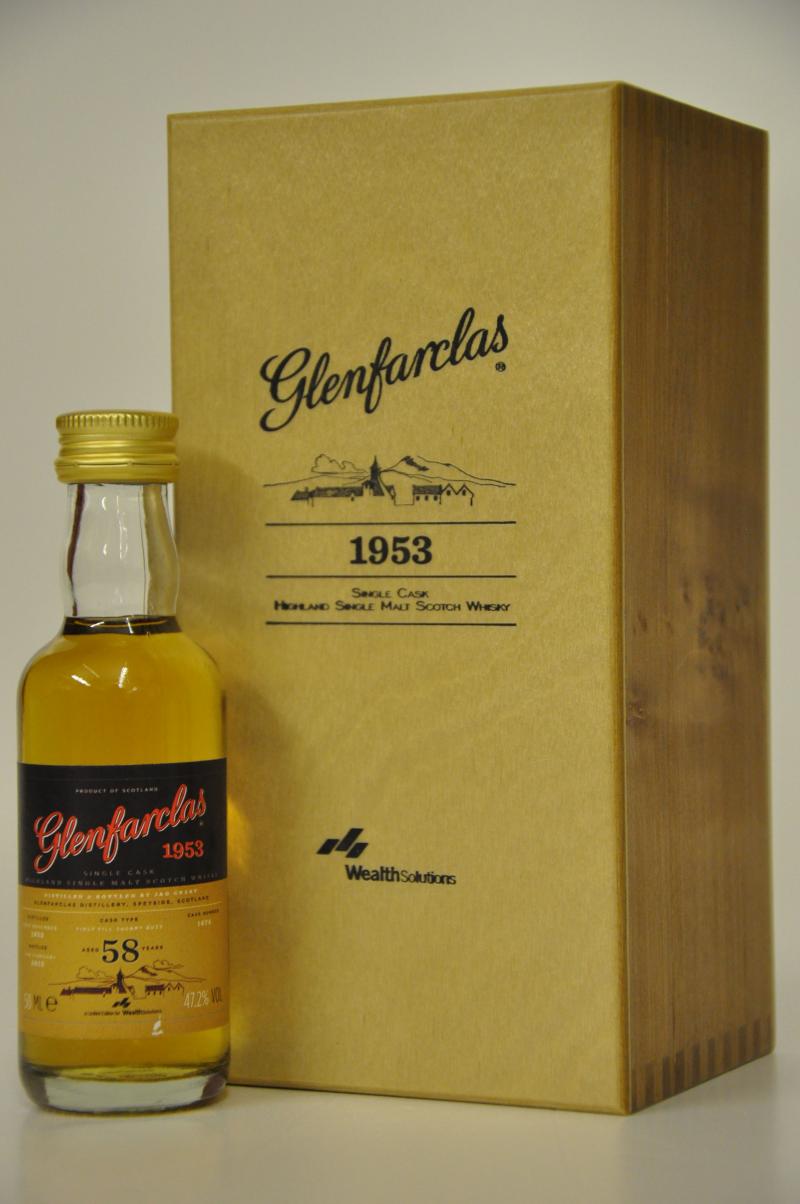 Glenfarclas 1953-2012 - 58 Year Old Miniature