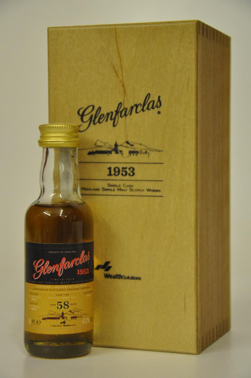 Glenfarclas 1953-2012 - 58 Year Old Miniature