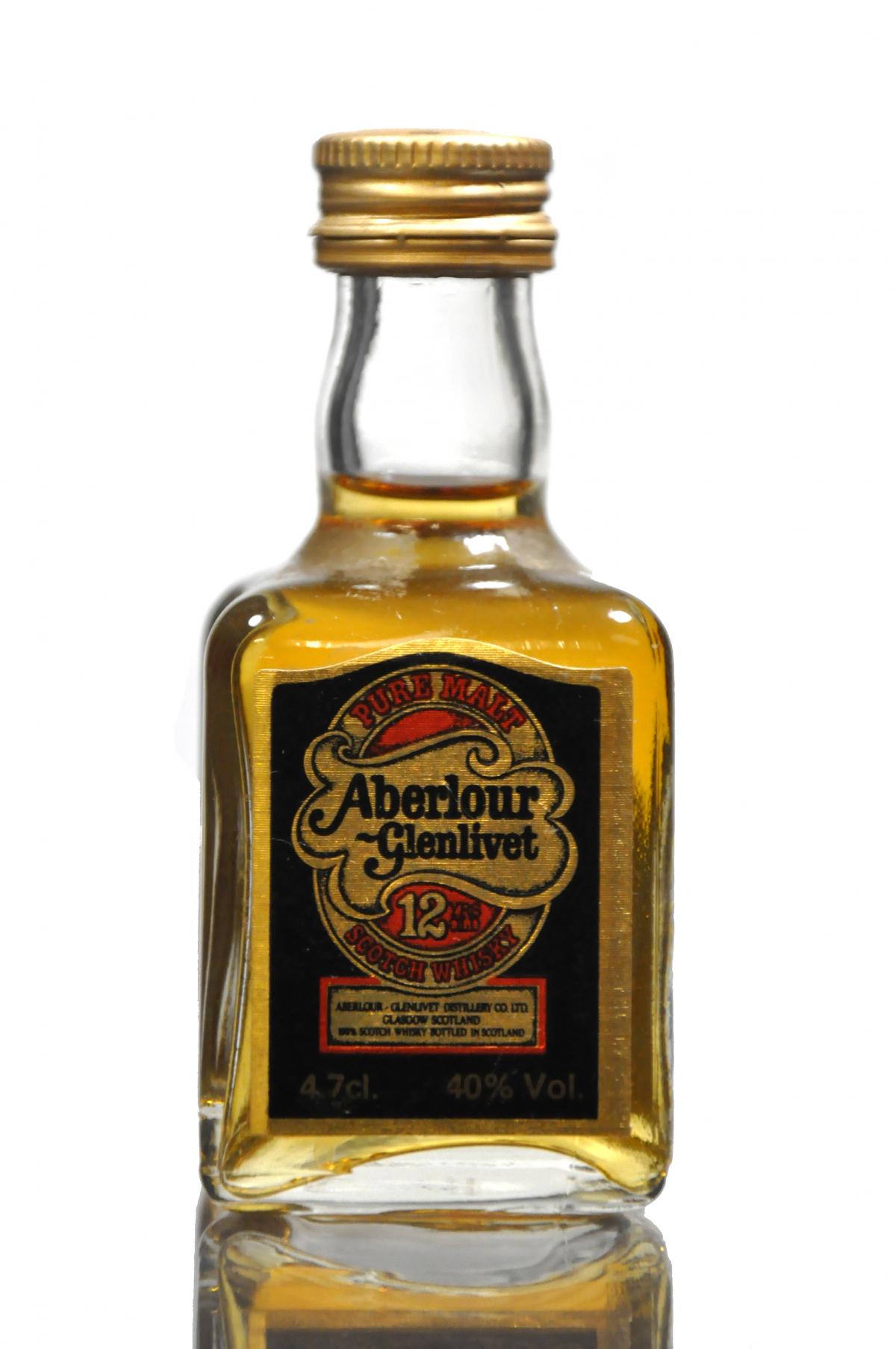 Aberlour-Glenlivet 12 Year Old Miniature
