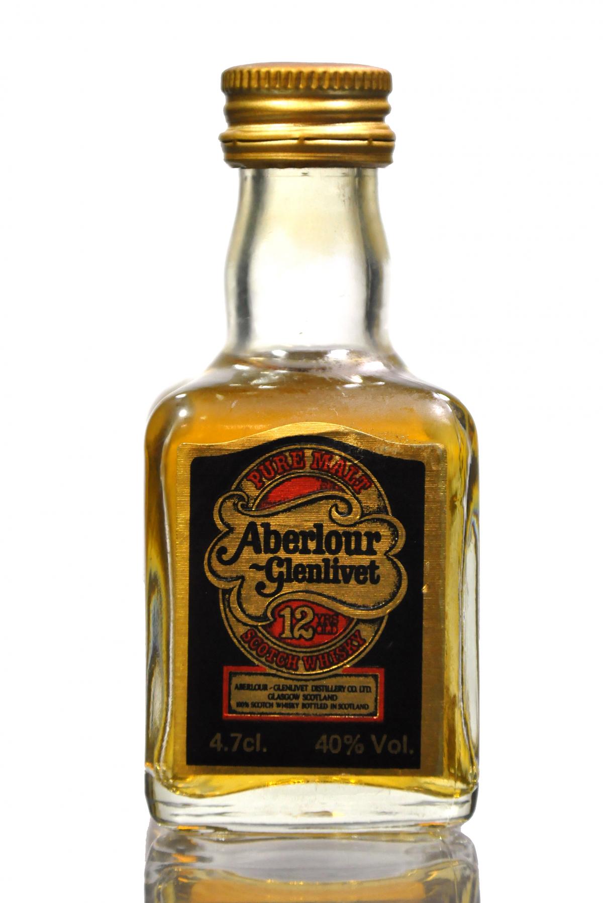 Aberlour-Glenlivet 12 Year Old Miniature