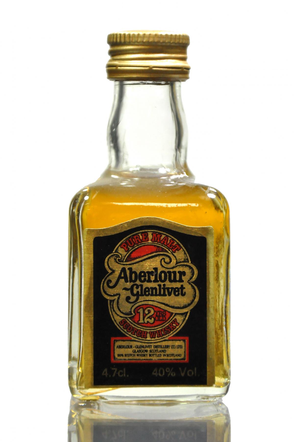 Aberlour-Glenlivet 12 Year Old Miniature