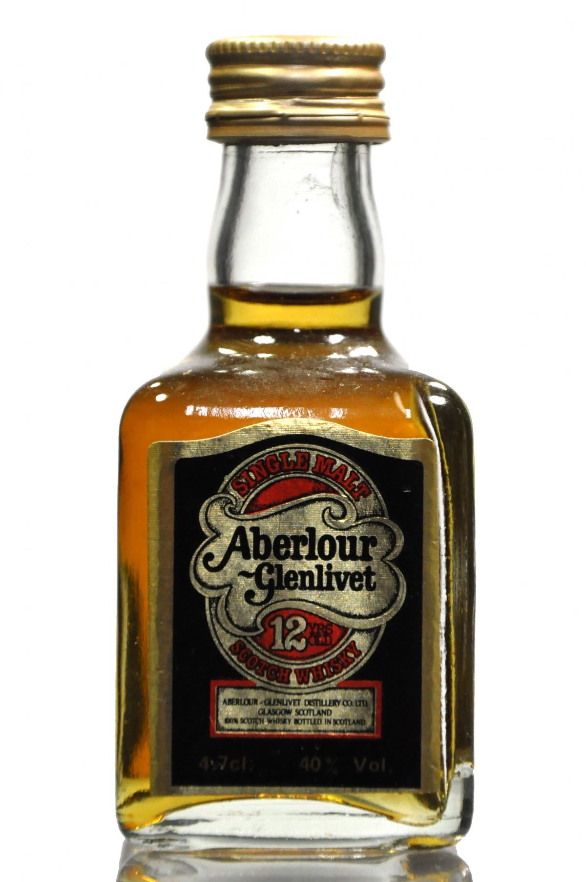 Aberlour-Glenlivet 12 Year Old Miniature