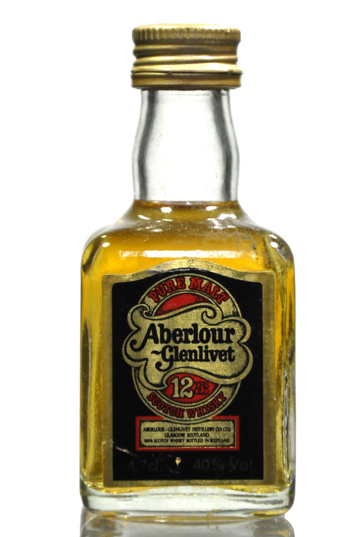 Aberlour-Glenlivet 12 Year Old Miniature