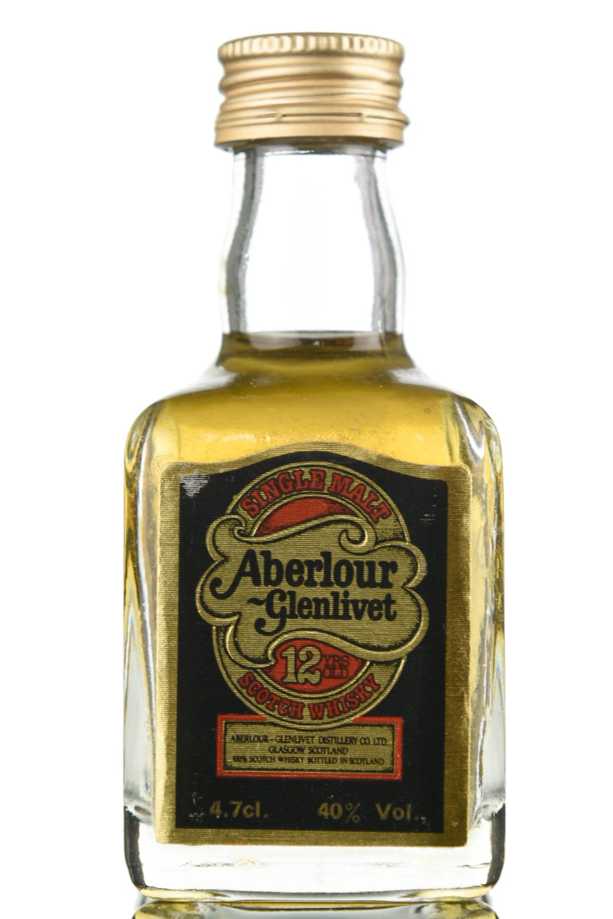 Aberlour-Glenlivet 12 Year Old Miniature