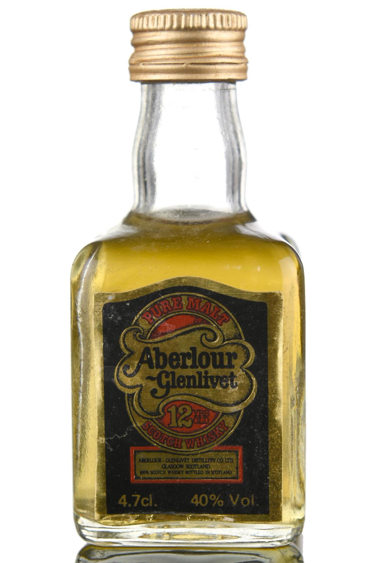Aberlour-Glenlivet 12 Year Old Miniature