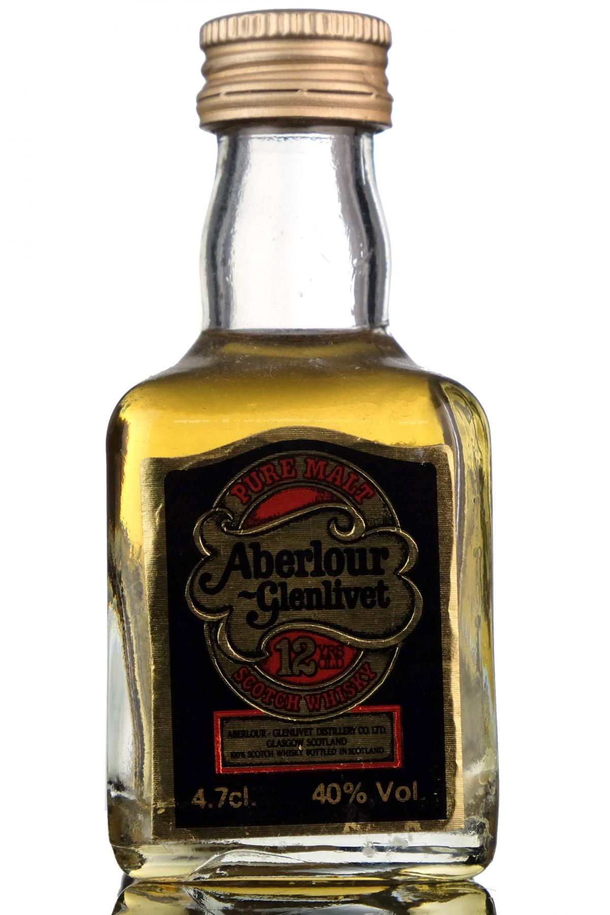 Aberlour-Glenlivet 12 Year Old Miniature