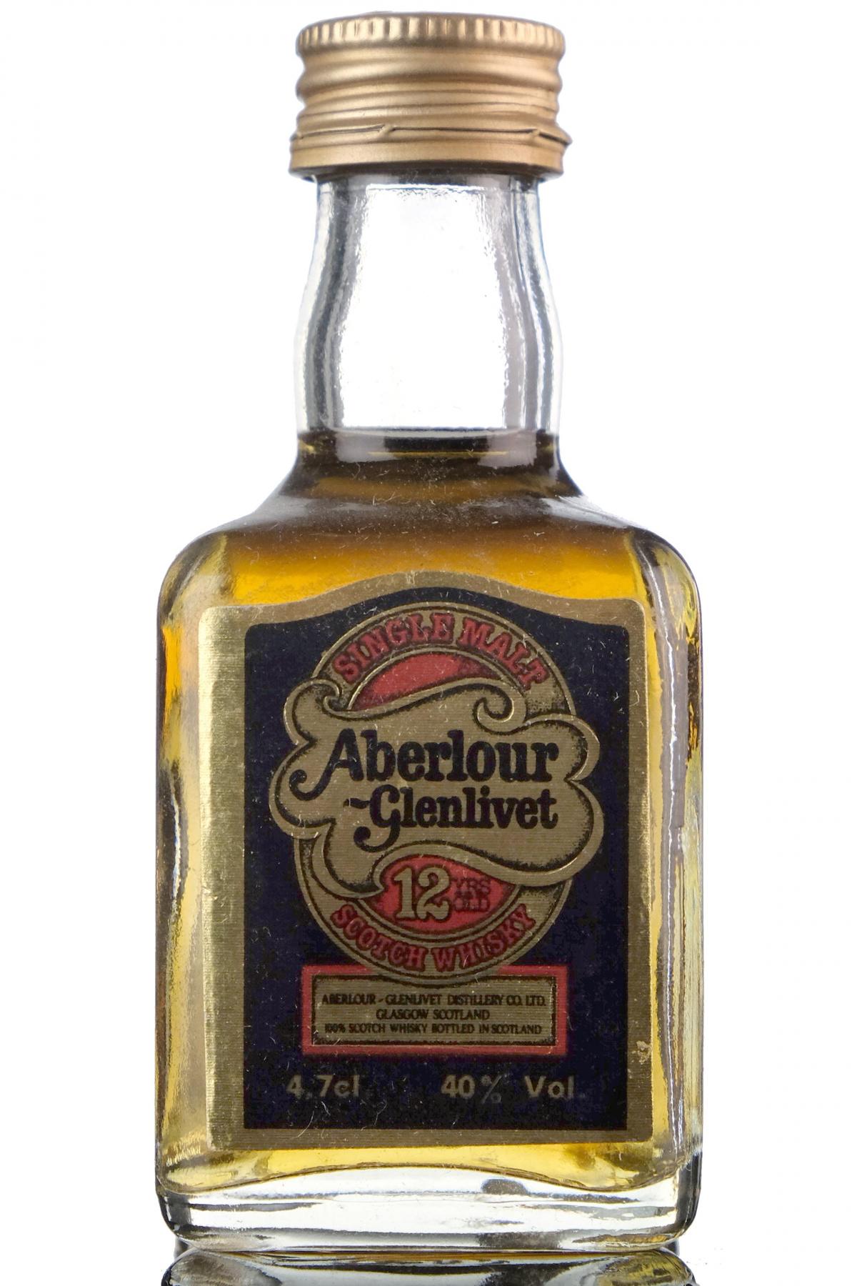 Aberlour-Glenlivet 12 Year Old Miniature