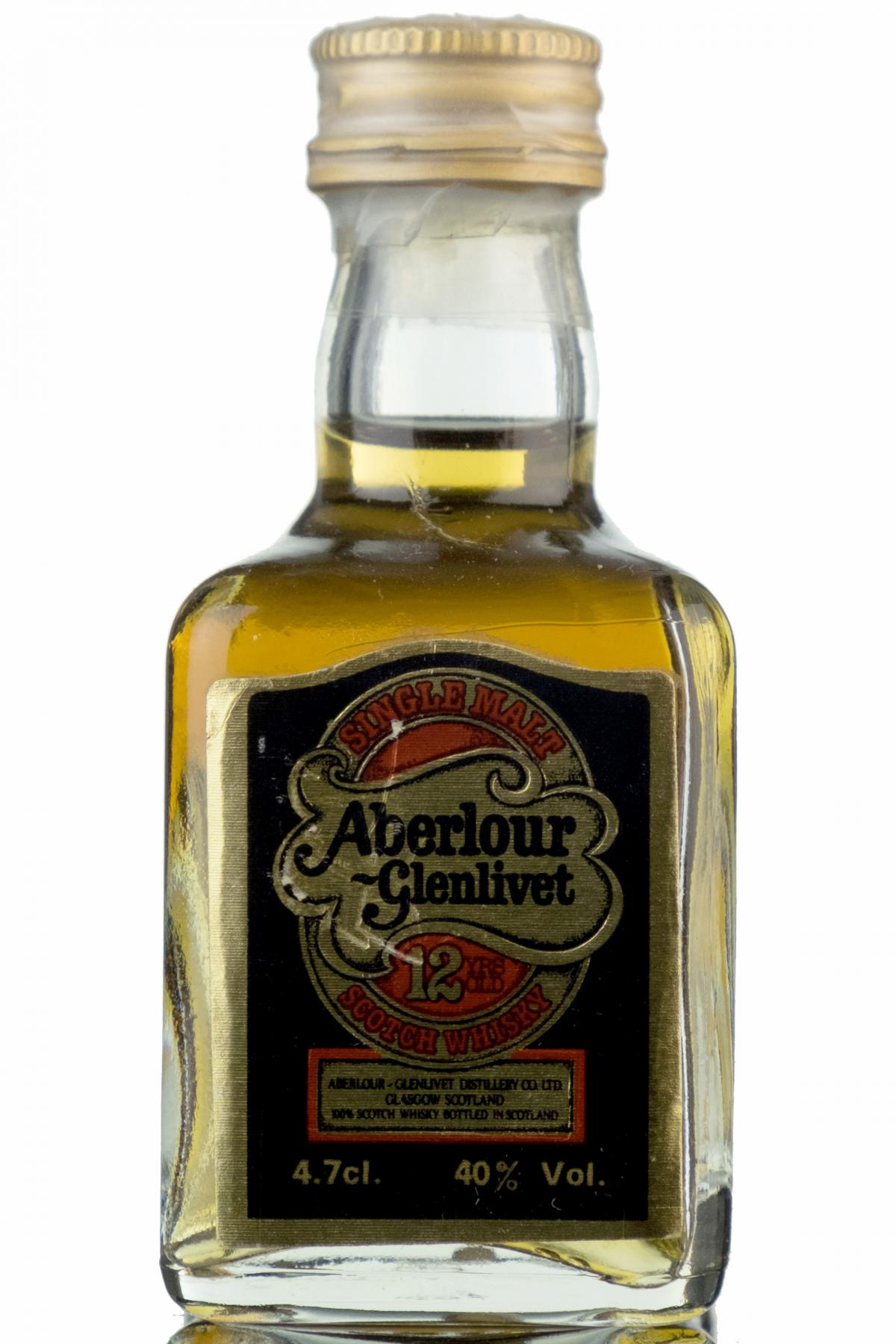 Aberlour-Glenlivet 12 Year Old Miniature